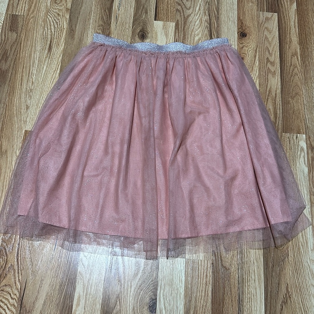Pink sparkly Tutu skirt forever 21 size 0X NWT
